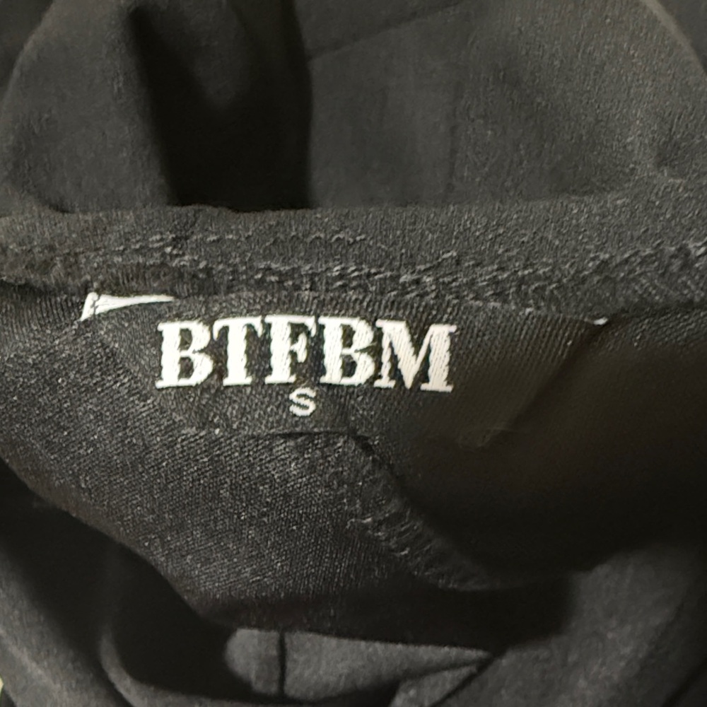 3/$10 BTFBM One-Shoulder Black Asymmetrical Dress - Picture 3 of 7